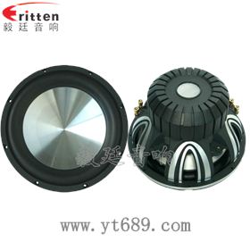12寸低音汽車?yán)日疵? border= 8''中低音舞臺(tái)音箱喇叭廠家正反面