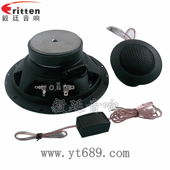 6.5寸25芯30瓦全頻喇叭反面圖 4寸高端品牌重低音喇叭正反面