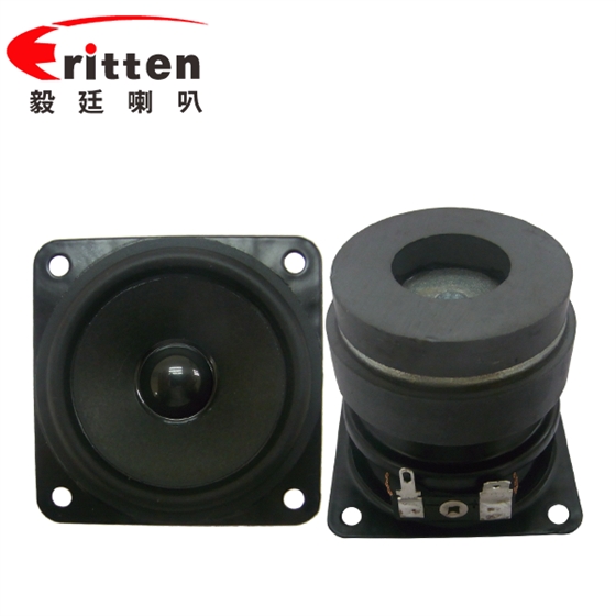 2.5寸(56*56mm)寸方形紙盆/橡膠邊鐵氧體外磁雙磁10W全頻多媒體音箱喇叭 2.5寸(56*56mm)寸方形紙盆/橡膠邊鐵氧體外磁雙磁10W全頻多媒體音箱喇叭