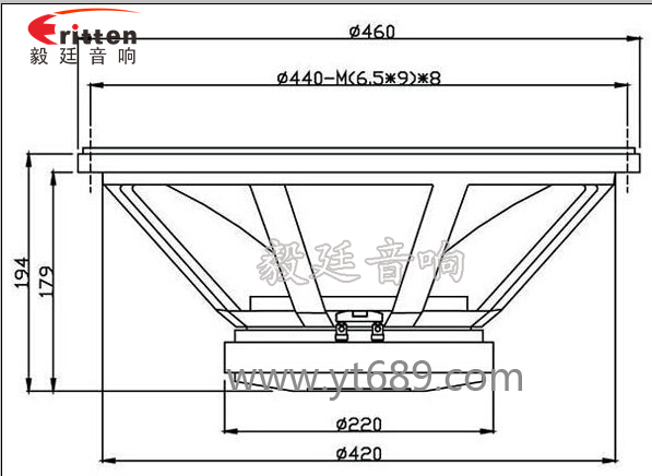 18寸音箱喇叭廠家成品圖