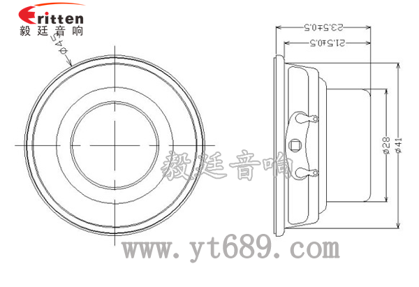 45mm喇叭-高品質喇叭成品圖