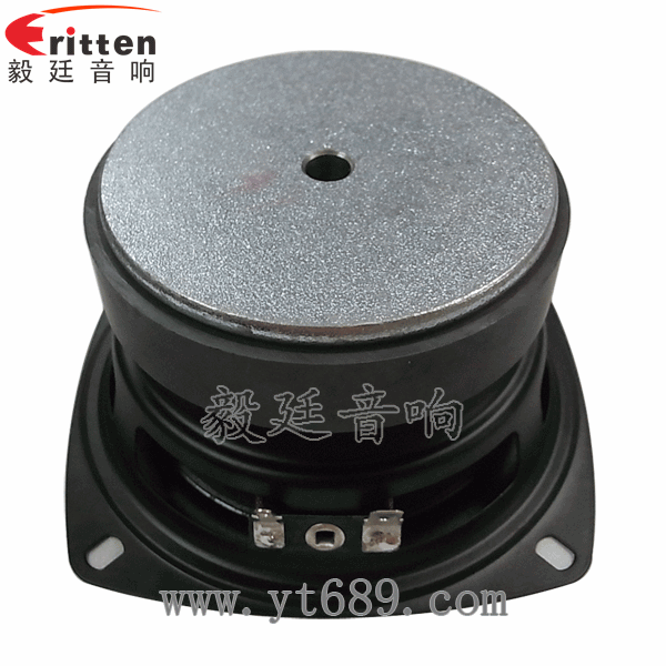 4寸同軸汽車音響喇叭反面圖