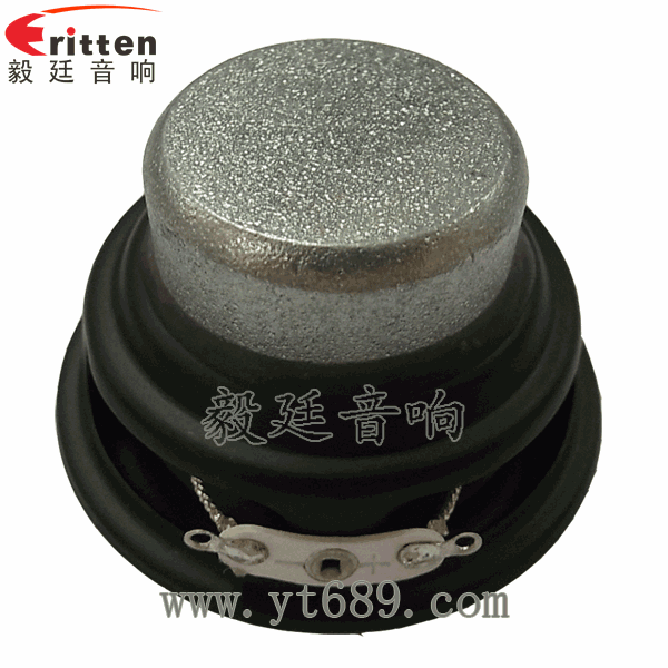 40mm5瓦16芯故事機全頻喇叭反面圖